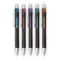 Jetstream Retractable Ballpoint Pen, 1 Mm, Assorted Ink, Black Barrel, 5/pack