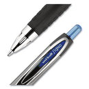 Signo 207 Gel Pen, Retractable, Medium 0.7 Mm, Blue Ink, Black Barrel, 36/box