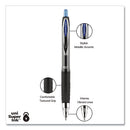 Signo 207 Gel Pen, Retractable, Medium 0.7 Mm, Blue Ink, Black Barrel, 36/box