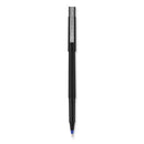 Roller Ball Pen, Stick, Micro 0.5 Mm, Black Ink, Black Matte Barrel, 36/pack