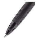 307 Gel Pen, Retractable, Medium 0.7 Mm, Black Ink, Black Barrel, Dozen