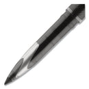 Air Porous Rollerball Pen, Medium 0.7 Mm, Black Ink/barrel, Dozen