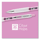 207 Office Pack Gel Pen, Retractable, Medium 0.7 Mm, Black Ink, Pink Barrel, 36/pack