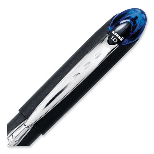 Jetstream Stick Ballpoint Pen, Bold 1 Mm, Blue Ink, Black Barrel