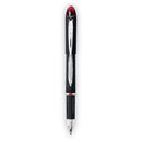 Jetstream Ballpoint Pen, Stick, Bold 1 Mm, Red Ink, Black Barrel