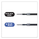 Refill For Jetstream Rt Pens, Bold Conical Tip, Black Ink, 2/pack