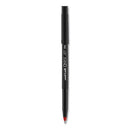 Onyx Roller Ball Pen, Stick, Micro 0.5 Mm, Red Ink, Black Matte Barrel, Dozen