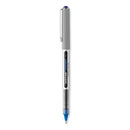 Vision Roller Ball Pen, Stick, Fine 0.7 Mm, Blue Ink, Blue/gray Barrel, Dozen