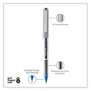 Vision Roller Ball Pen, Stick, Fine 0.7 Mm, Blue Ink, Blue/gray Barrel, Dozen