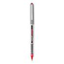 Vision Roller Ball Pen, Stick, Fine 0.7 Mm, Red Ink, Gray/red Barrel, Dozen