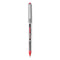 Vision Roller Ball Pen, Stick, Fine 0.7 Mm, Red Ink, Gray/red Barrel, Dozen