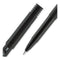 Onyx Roller Ball Pen, Stick, Fine 0.7 Mm, Black Ink, Black Matte Barrel, Dozen