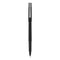 Roller Ball Pen, Stick, Micro 0.5 Mm, Black Ink, Black Matte Barrel, Dozen