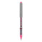 Vision Roller Ball Pen, Stick, Fine 0.7 Mm, Pink Ink, Gray Barrel, Dozen