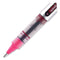 Vision Roller Ball Pen, Stick, Fine 0.7 Mm, Pink Ink, Gray Barrel, Dozen