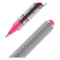 Vision Roller Ball Pen, Stick, Fine 0.7 Mm, Pink Ink, Gray Barrel, Dozen