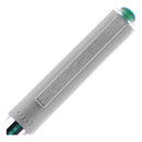 Vision Roller Ball Pen, Stick, Fine 0.7 Mm, Evergreen Ink, Gray Barrel, Dozen