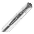 Impact Gel Pen, Stick, Medium 1 Mm, Silver Metallic Ink, Silver Barrel