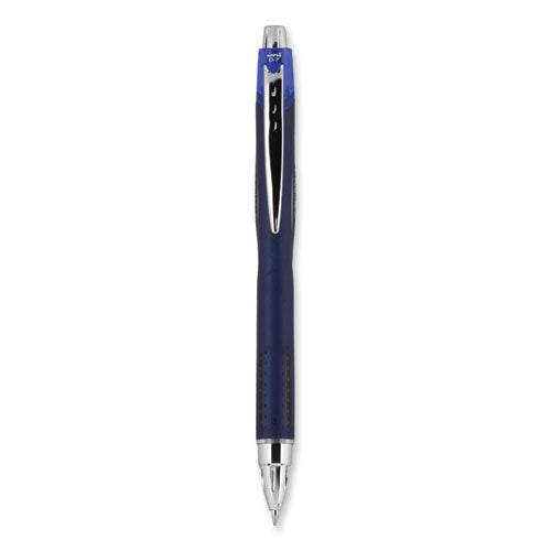 Jetstream Retractable Ballpoint Pen, Fine 0.7 Mm, Blue Ink, Blue Barrel