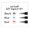 Refill For Gel 207 Impact Rt Roller Ball Pens, Bold Conical Tip, Black Ink, 2/pack