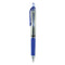 Signo Gel Pen, Retractable, Medium 0.7 Mm, Blue Ink, Blue/metallic Accents Barrel, Dozen