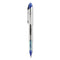 Vision Elite Roller Ball Pen, Stick, Bold 0.8 Mm, Blue Ink, White/blue Barrel