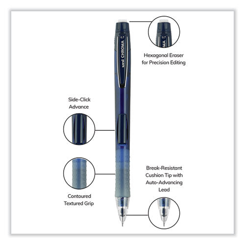 Chroma Mechanical Pencil, 0.7 Mm, Hb (