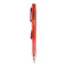 Chroma Mechanical Pencil, 0.7 Mm, Hb (#2), Black Lead, Red Barrel, Dozen