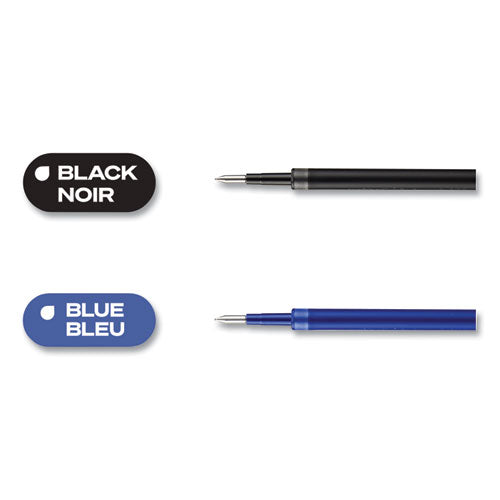 Refill For Signo Gel 207 Pens, Medium 0.7 Mm Conical Tip, Black Ink, 2/pack