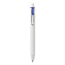 Unione Gel Pen, Retractable, Medium 0.7 Mm, Blue Ink, White Barrel, Dozen