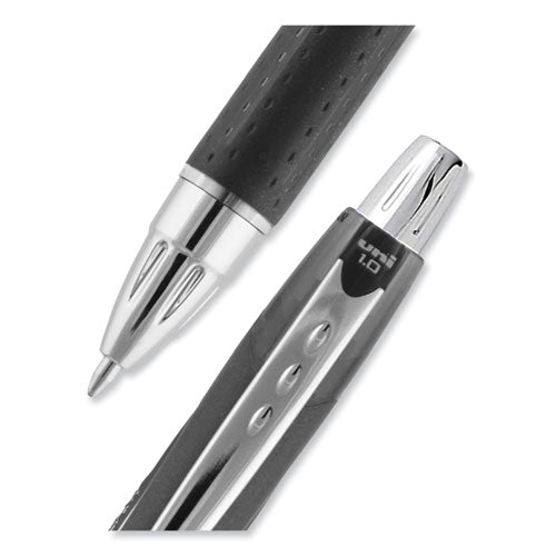 Jetstream Retractable Ballpoint Pen, Bold 1 Mm, Black Ink, Black Barrel