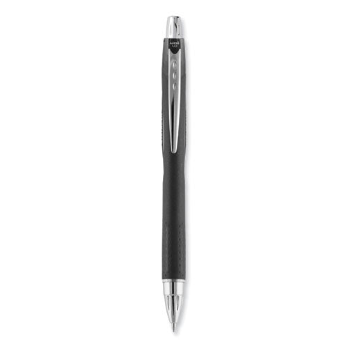 Jetstream Retractable Ballpoint Pen, Bold 1 Mm, Black Ink, Black Barrel