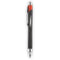 Jetstream Retractable Ballpoint Pen, Bold 1 Mm, Red Ink, Black Barrel