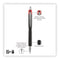 Jetstream Retractable Ballpoint Pen, Bold 1 Mm, Red Ink, Black Barrel