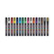 Permanent Specialty Marker, Fine Bullet Tip, Assorted Colors,16/pack