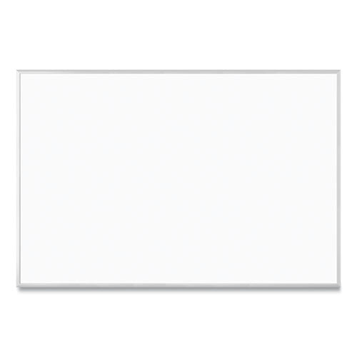 Magnetic Dry Erase Board With Aluminum Frame, 70 X 47, White Surface, Silver Frame