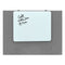 Cubicle Glass Dry Erase Board, 20 X 16, White Surface