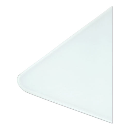 Cubicle Glass Dry Erase Board, 20 X 16, White Surface