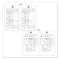 Cubicle Glass Dry Erase Board, 12 X 12, White Surface