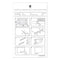 Floating Glass Dry Erase Undated One Month Calendar, 47 X 35, White