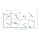 Magnetic Glass Dry Erase Board Value Pack, 70 X 35, White