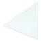 Floating Glass Dry Erase Board, 35 X 23, White