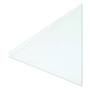 Floating Glass Dry Erase Board, 70 X 35, White