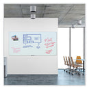 Glass Dry Erase Board, 96 X 47, White Surface