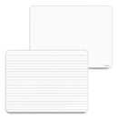 Double-sided Dry Erase Lap Board, 12 X 9, White Surface, 10/pack