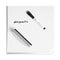 Side Magnetic Dry Erase Board Eraser, 5" X 2" X 1"