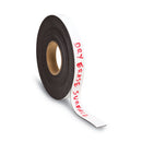 Dry Erase Magnetic Tape Roll, 1" X 50 Ft, White