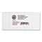 Dry Erase Magnetic Tape Strips, 2" X 0.88", White, 25/pack