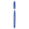 Pen-style Permanent Marker, Fine Bullet Tip, Blue, Dozen