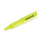 Pocket Highlighter Value Pack, Fluorescent Yellow Ink, Chisel Tip, Yellow Barrel, 36/pack